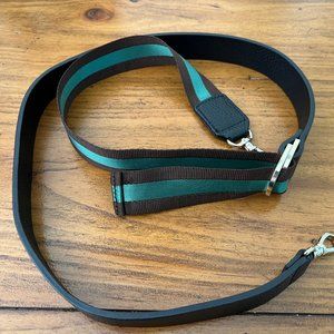 Bandolier Crossbody Strap Only in Black/Green